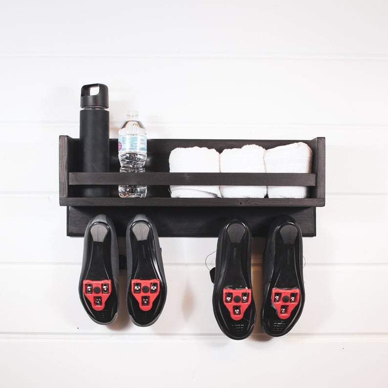 Metal Shoe Rack for Original Peloton Bike - Accessories for